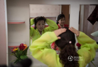 这是朝鲜女工新宿舍:设施齐全 生活简朴