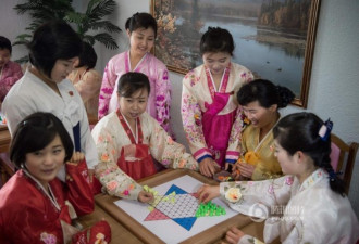 这是朝鲜女工新宿舍:设施齐全 生活简朴