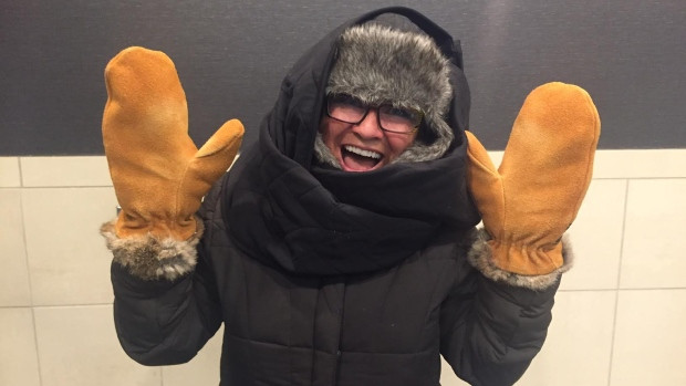 Saskatoon resident Marlyne Wight has been living with cold urticaria (cold hives) for 30 years. Allergic to the cold, she says the best way she deals with it is to bundle up whenever she goes outdoors in the winter. 