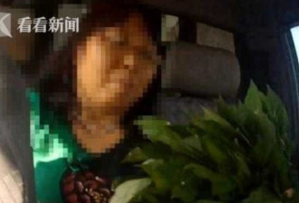 网友傻眼了！中国大妈在高速公路上临停尿尿
