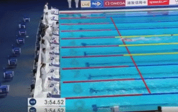 游泳新突破!王简嘉禾破女400自短池世界纪录