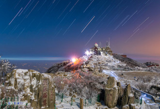 瑞雪兆丰年，雪后泰山宛如仙境 静谧 祥和