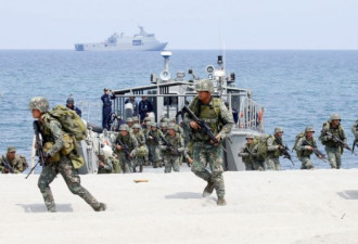 菲律宾参与中国-东盟军演 拒绝加入美国演练