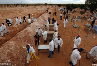 墨西哥挖万人坑坟场 埋葬无人认领尸体