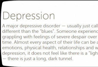 别再假装开心 三百万加拿大人都有过严重抑郁症