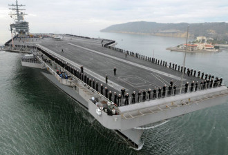 军方专家：美或造12艘福特级航母 中国受益匪浅