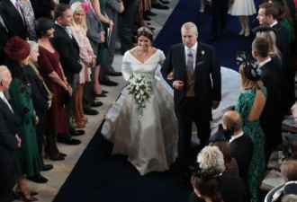 尤金妮公主大婚，名流齐聚，排场不输哈里王子