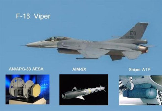台军企将在6年内升级144架F-16 价值53亿美元