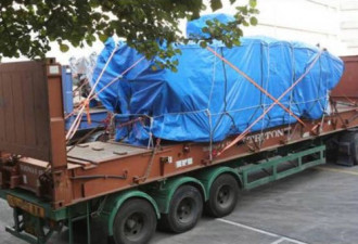 香港:装甲车交还新加坡画面曝光 港府回应