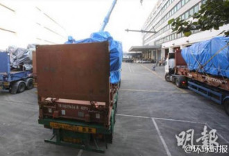 香港：装甲车交还新加坡画面曝光