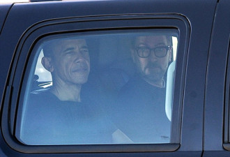 离任第一天，奥巴马来到了阳光加州打高尔夫