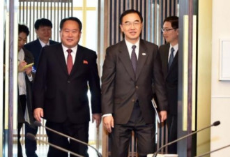 韩朝周一举行高层会谈 商讨落实峰会达成协议