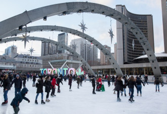 多伦多气温直奔零上 户外溜冰场怎么不会融化？
