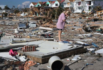 飓风狂虐美南后一周 佛州仍有上千人失联