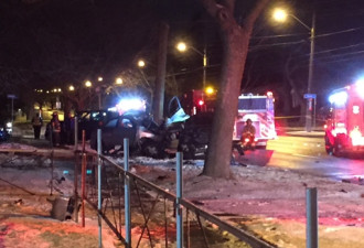 士嘉堡两车相撞 20多岁男司机当场丧生