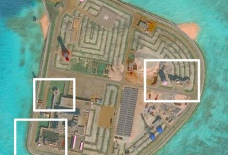 中国南海岛礁建设最新卫星图曝光 已几近完工