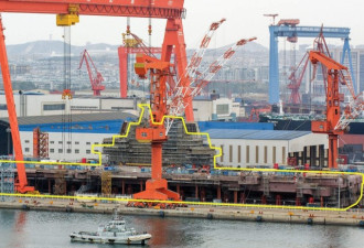 美媒：中国首艘国产航母已成型