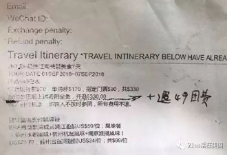 “零团费”中国游免机票回国是骗局?华人上当