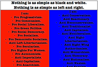 看看你是哪一派？美国区分左派右派的简明手册