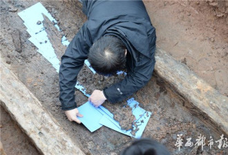 成都现60座战国墓 墓主戴古埃及饰品