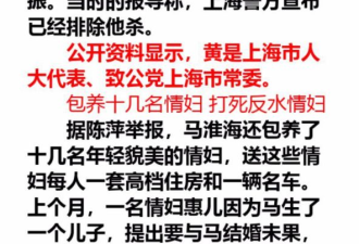 上海爆丑闻 公安局长涉杀亿万富翁