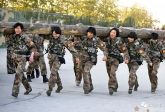 现代花木兰！中国陆军首支女子特战连亮相