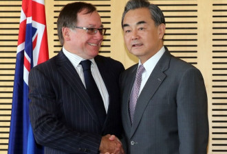 王毅到访新西兰 新外长重申支持中国自贸
