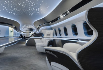 波音最新客机内舱照曝光：奢华的空中移动宫殿