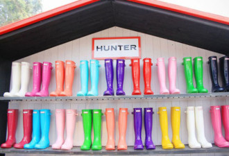 冬天除了UGG，还可以穿超模也爱Hunter雨鞋！