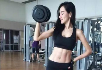 泰国模特爱健身 身材前凸后翘，引大批粉丝围观