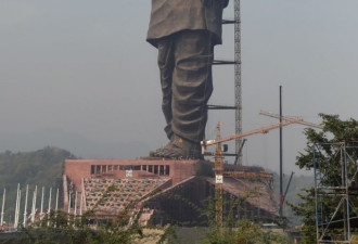 印度世界最高雕塑揭幕 曾因中国造引争论
