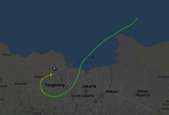印尼廉价航班起飞13分钟坠毁 188人生死未卜