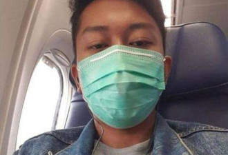 印尼男子客机坠毁前发出最后一张自拍照
