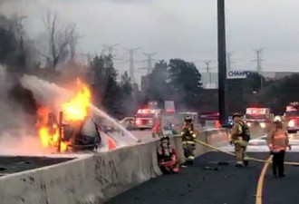 407油罐车爆炸2死 密市车祸母子丧生父命危