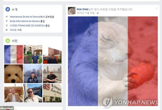 金正男最后一条脸书悼念巴黎恐袭 好友160多人