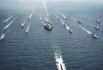 美航母战斗群驶向南海 准备侵入中国南海12海里