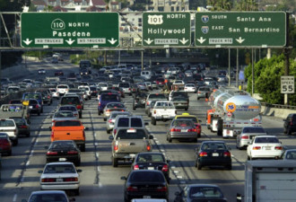 洛杉矶堵车不但全美第一 还是世界第一