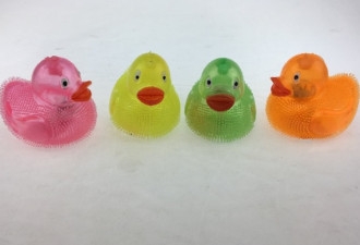 可导致儿童窒息 卫生部召回塑胶鸭玩具