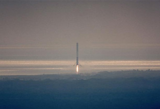 SpaceX启用新发射台实现第三次陆上回收火箭