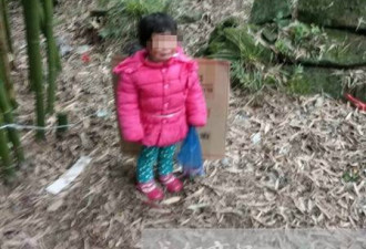 2岁小女孩大年初一被父亲拴在坟场涉嫌遗弃