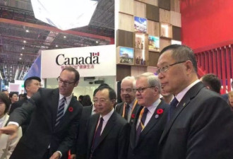 加拿大江苏国际商会成员参加中国进博会