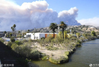 加州大火烧山 好莱坞众星千万级豪宅一夜焚毁