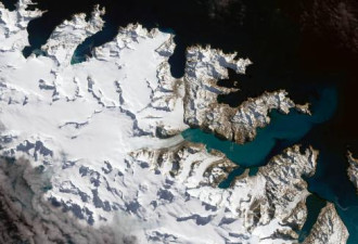 NASA拍摄南极冰川：冰雪纯净 海水深邃