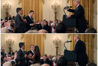 “他的手放在她身上” 杠川普的记者遭禁入白宫