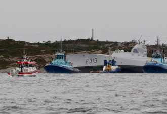 海事部门曝光挪威撞船真相：护卫舰撞向油轮