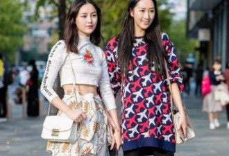 街拍美女：拥有美腿怎么穿都好看，还很有气质