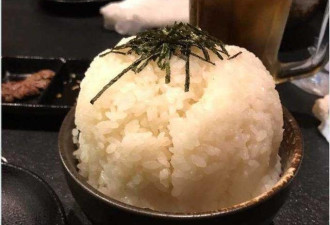 日本某店菜单上的米饭跟实物相差太大引热议
