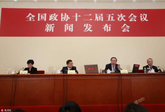 2017全国两会：政协发布会女翻译清秀可人