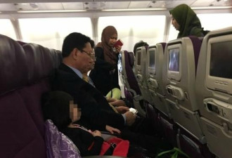 朝鲜大使乘机离开马来西亚 全家乘机照曝光