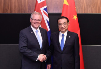 李克强同澳大利亚总理举行中澳总理年度会晤